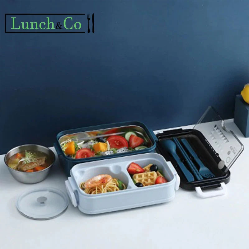 Boîte à Bento Bleue | Lunch&Co
