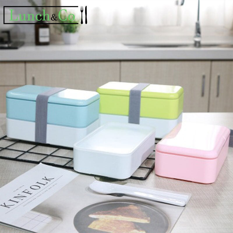 Bento Lunch Box Bleue | Lunch&Co