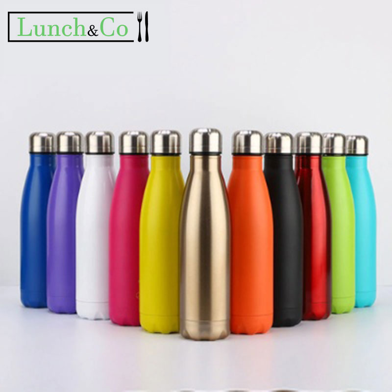 Bouteille Isotherme 750mL Argent | Lunch&Co