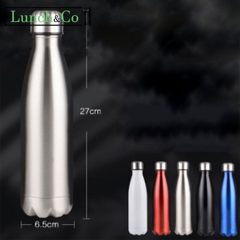 Bouteille Isotherme 750mL Blanche | Lunch&Co