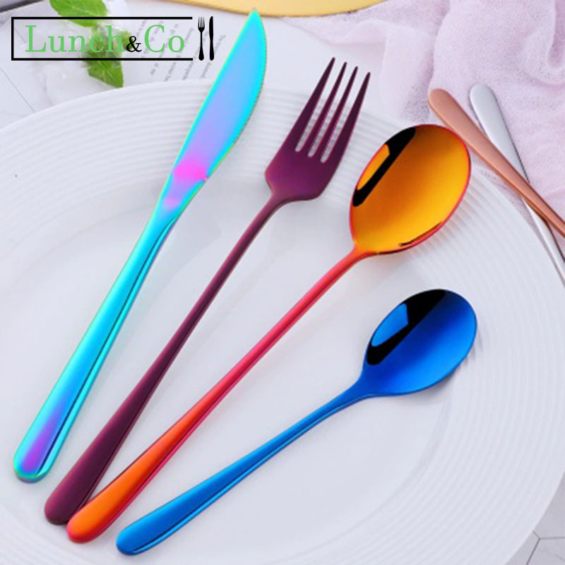 Couverts de Table Arc en Ciel 6 Pièces | Lunch&Co