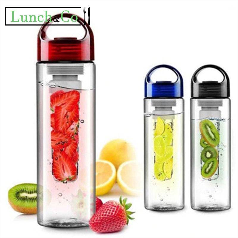 Gourde Infuseur pour Fruits Noir | Lunch&Co