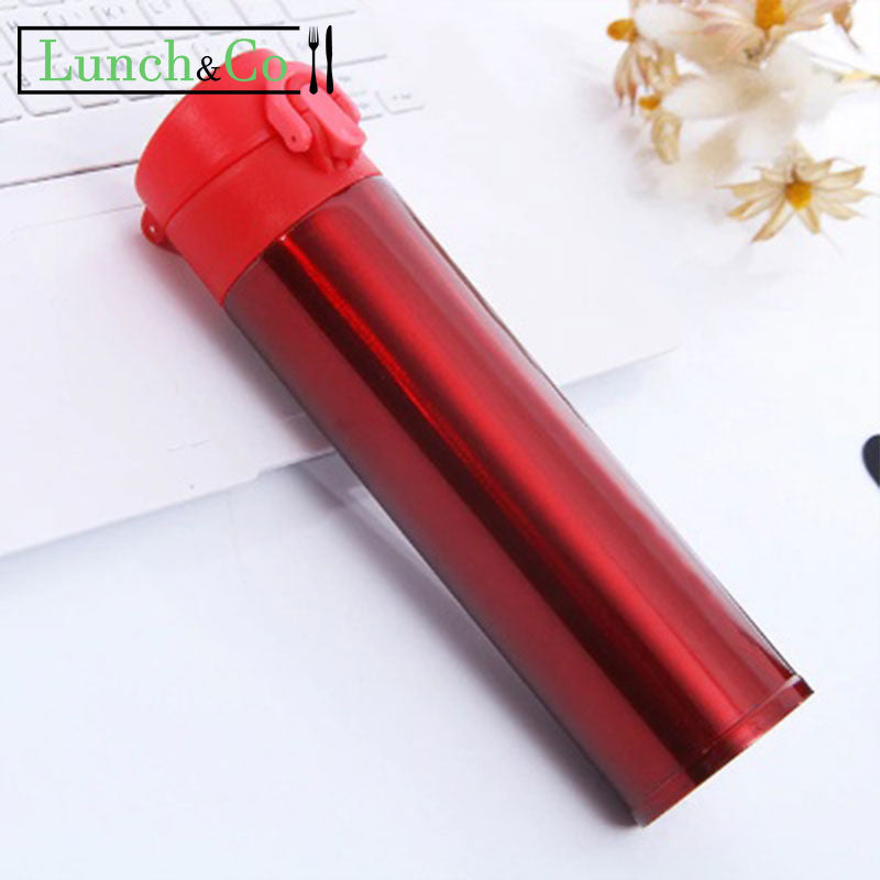 Gourde Inox Isotherme Rouge | Lunch&Co