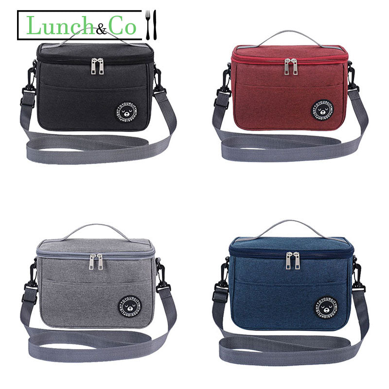 Lunch Bag Femme Noir | Lunch&Co
