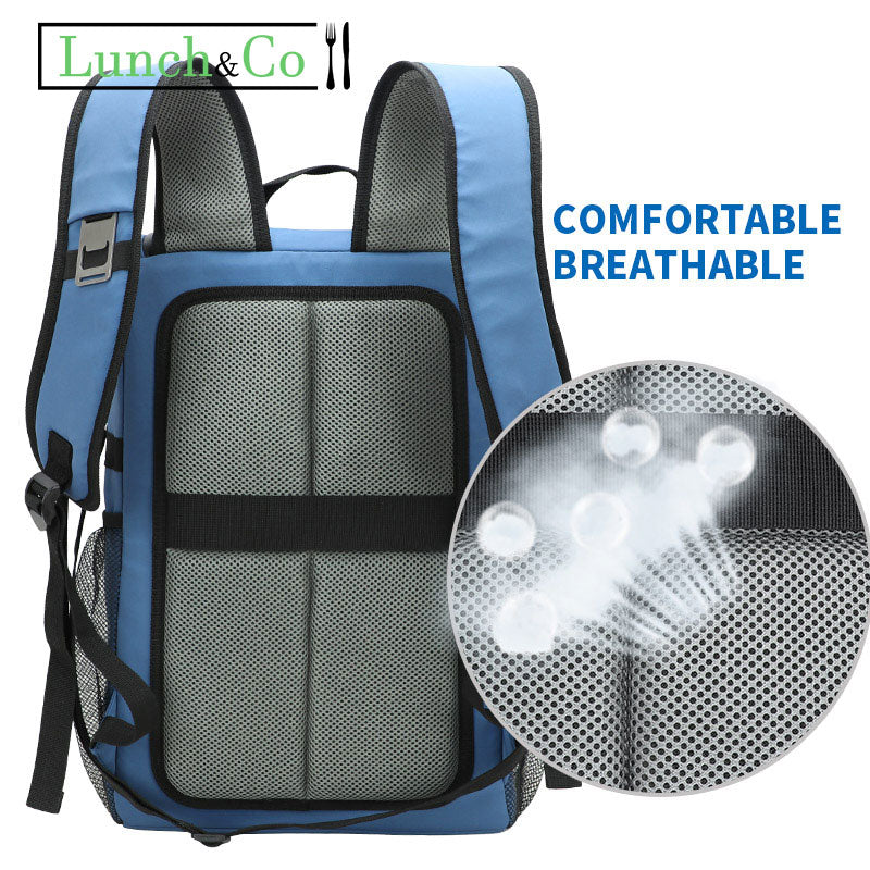 Lunch Bag Isotherme Rouge | Lunch&Co