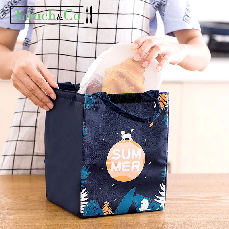 Lunch Bag Licorne Gris | Lunch&Co