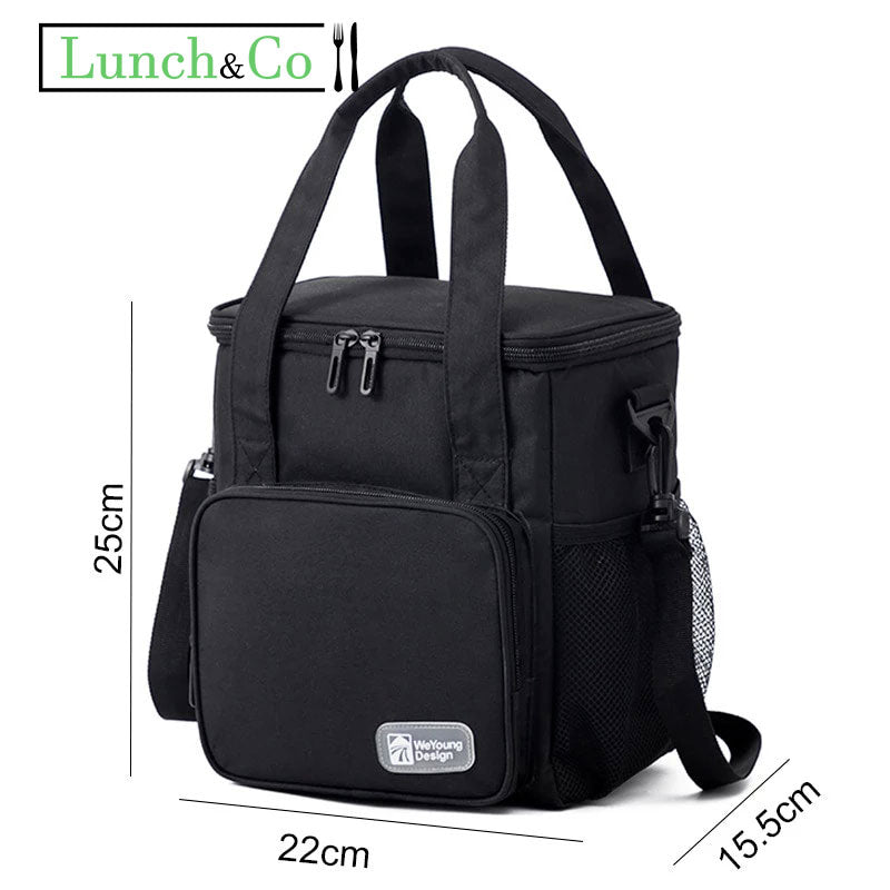 Lunch Bag Neoprene Noir | Lunch&Co