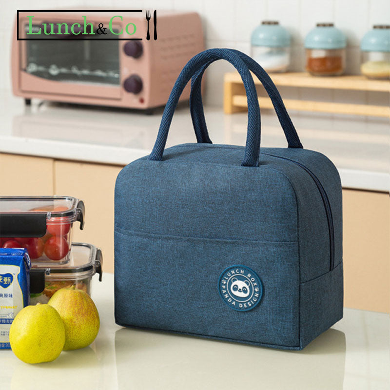 Lunch Bag Pique Bleu | Lunch&Co