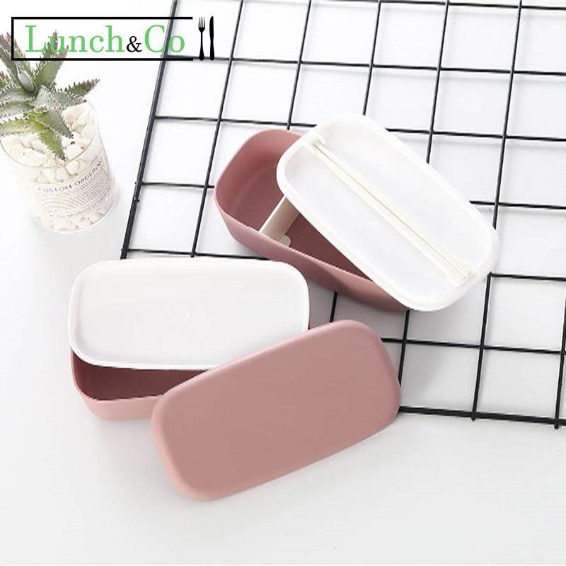 Lunch Box Bento Isotherme Grise Style Japonais | Lunch&Co