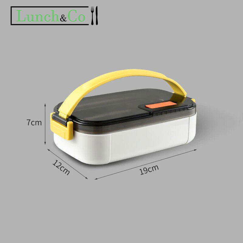 Lunch Box Isotherme Blanche 1 Etage | Lunch&Co