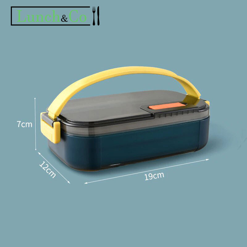 Lunch Box Isotherme Bleue 1 Etage | Lunch&Co