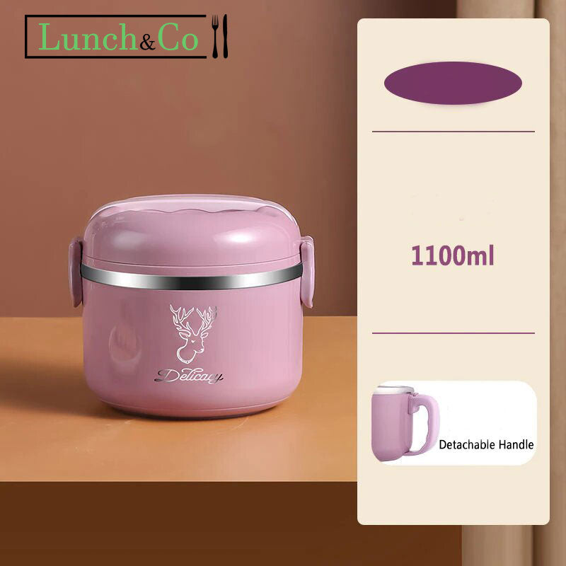 Lunch Box Japonaise Rose 1 Etage | Lunch&Co