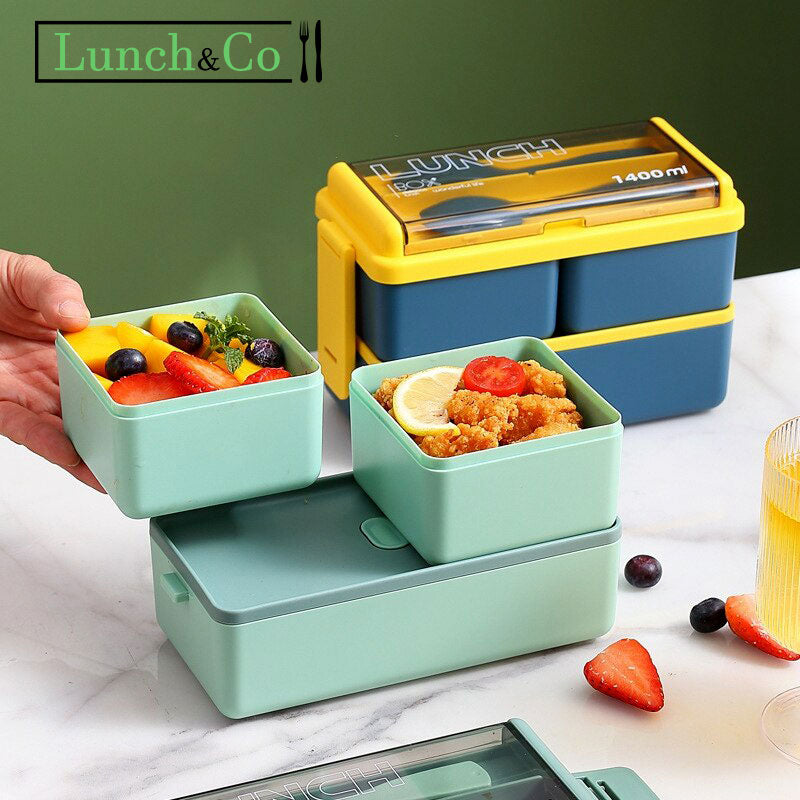 Lunch Box Made In France Rose 2 | Lunch&Co