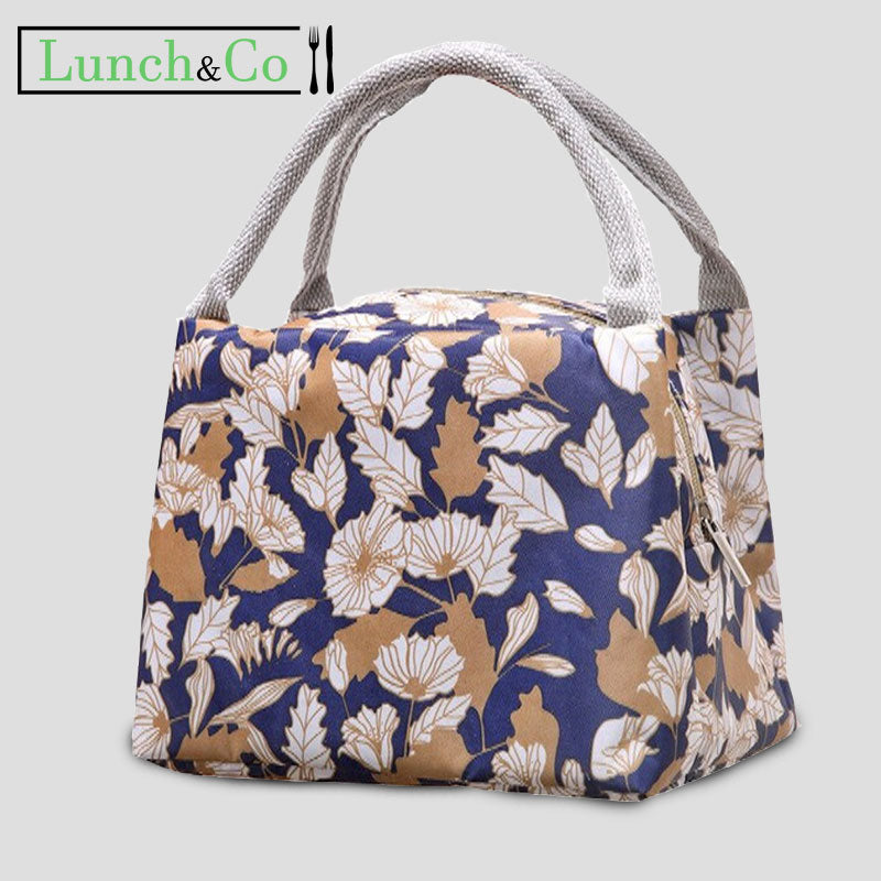 Petit Sac Isotherme à Fleurs | Lunch&Co