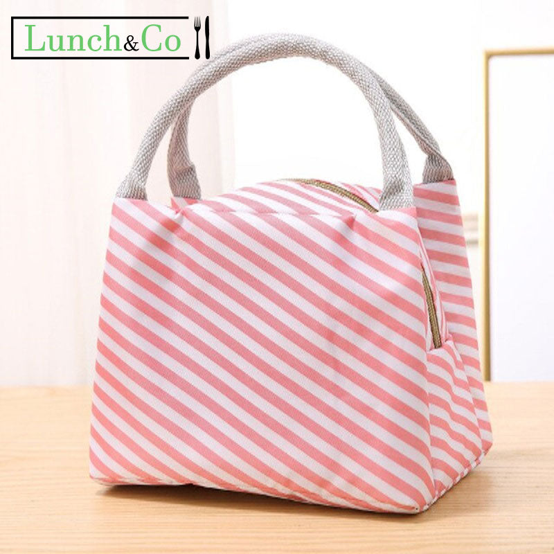 Petit Sac Isotherme Rose | Lunch&Co