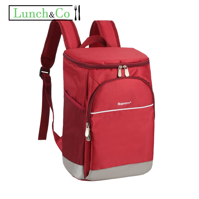 Sac à Dos Isotherme Rouge L | Lunch&Co