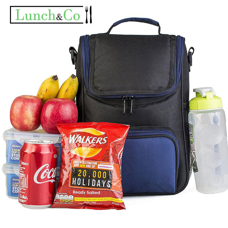 Sac Isotherme "Auchan" Noir | Lunch&Co