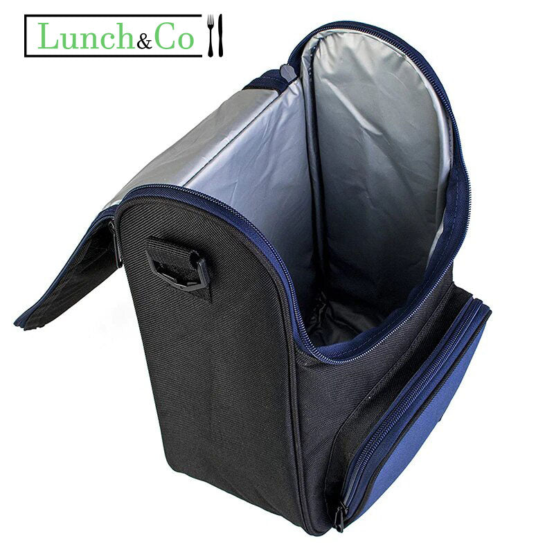 Sac Isotherme "Auchan" Noir | Lunch&Co