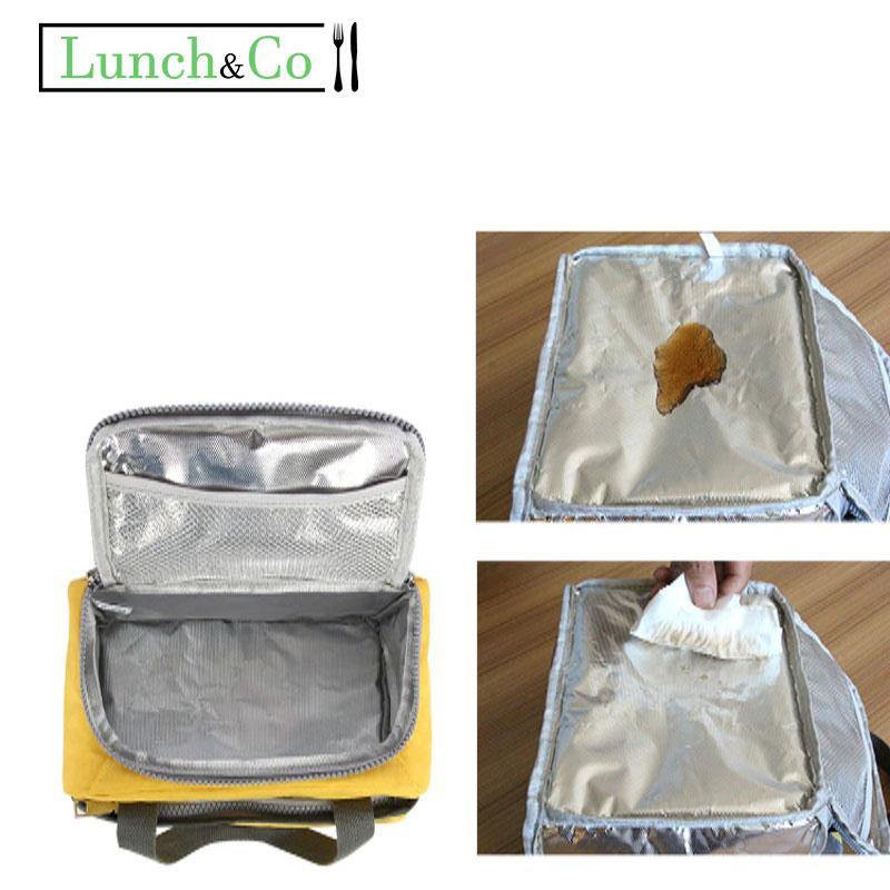 Sac Isotherme Enfant Jaune | Lunch&Co