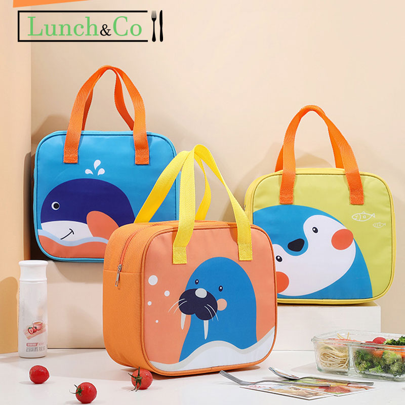 Sac Isotherme Enfant Noir | Lunch&Co