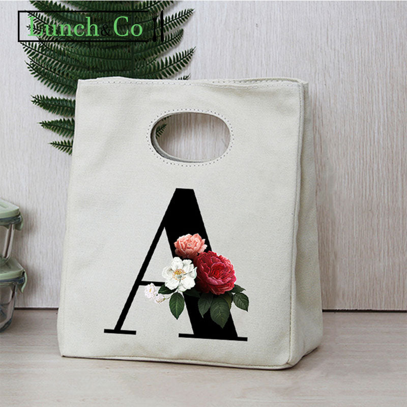 Sac Isotherme Lettre A | Lunch&Co