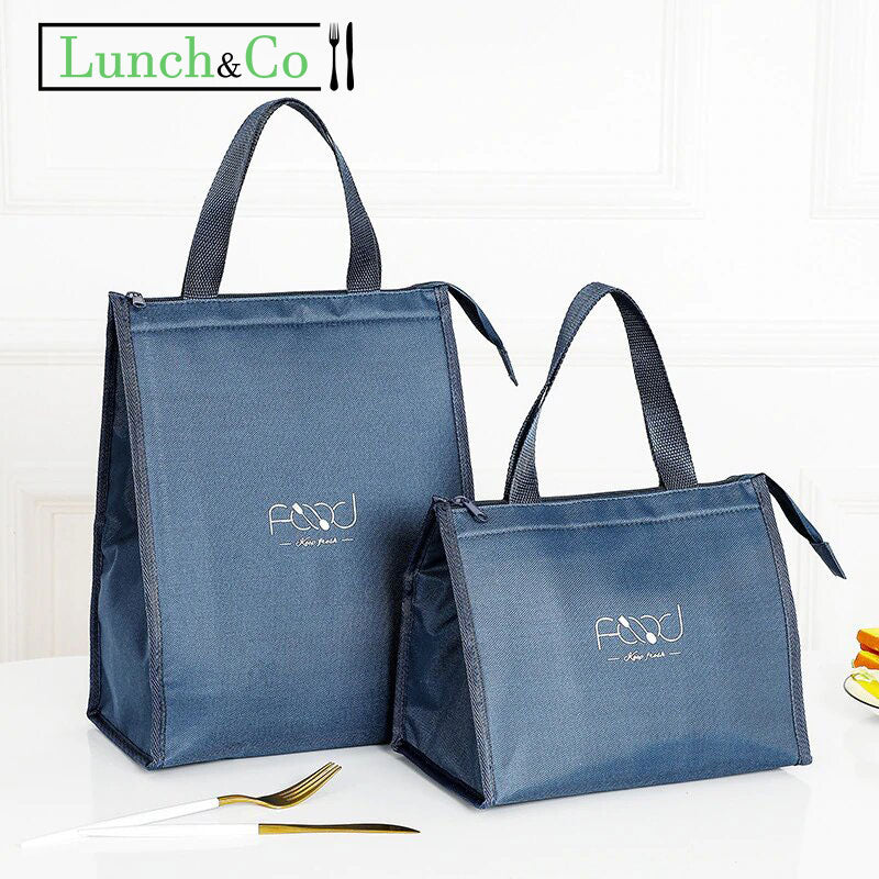 Sac Isotherme Pique Nique Bleu L | Lunch&Co