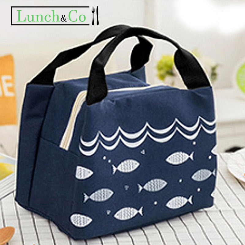 Sac Isotherme Repas Bleu | Lunch&Co