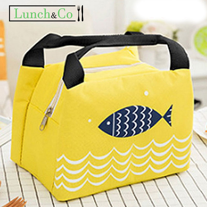 Sac Isotherme Repas Jaune | Lunch&Co