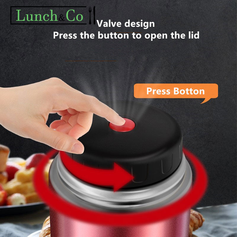 Thermos Bento Grise 800ml | Lunch&Co