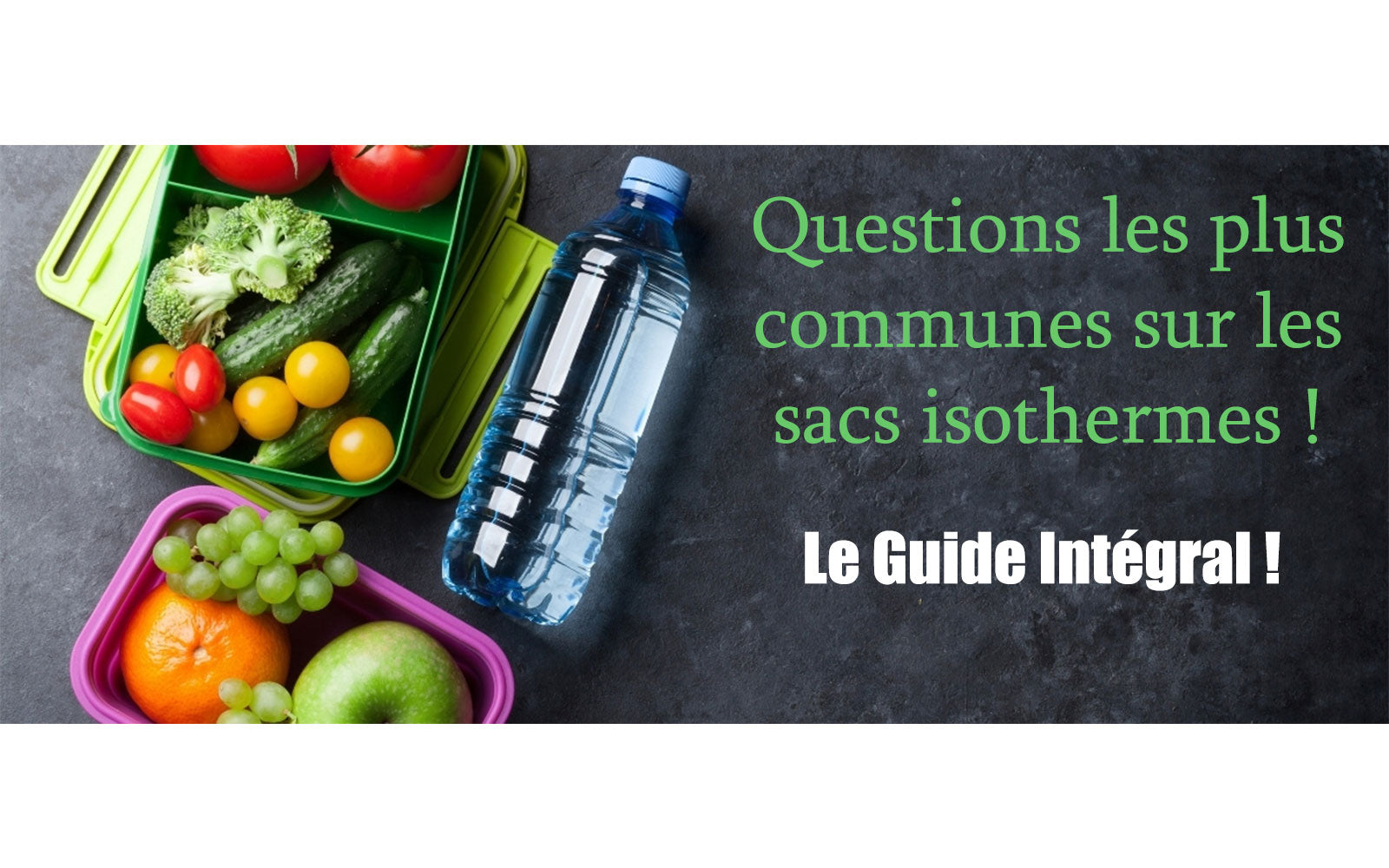 Questions les plus communes sur les sacs isothermes | Lunch&Co