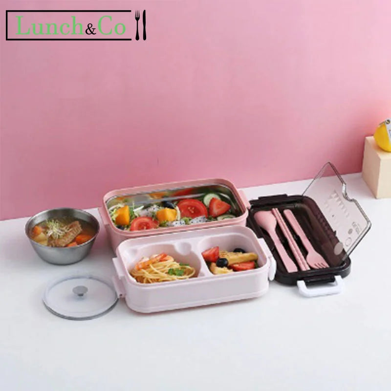 Boîte à Bento Rose | Lunch&Co