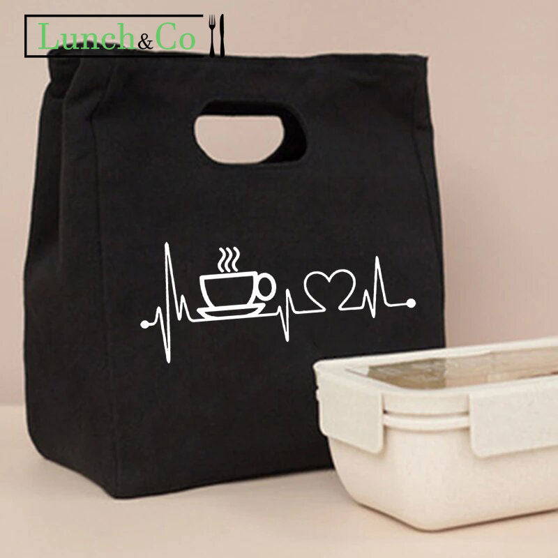 Bag Isotherme Noir Café | Lunch&Co