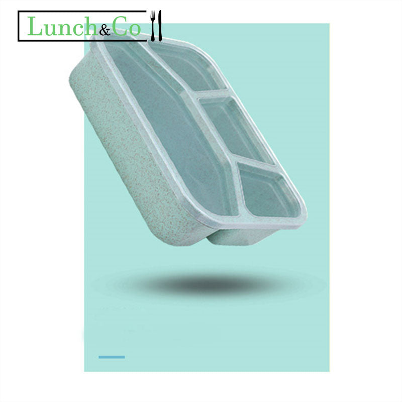 Bento Box Verte 4 Compartiments | Lunch&Co