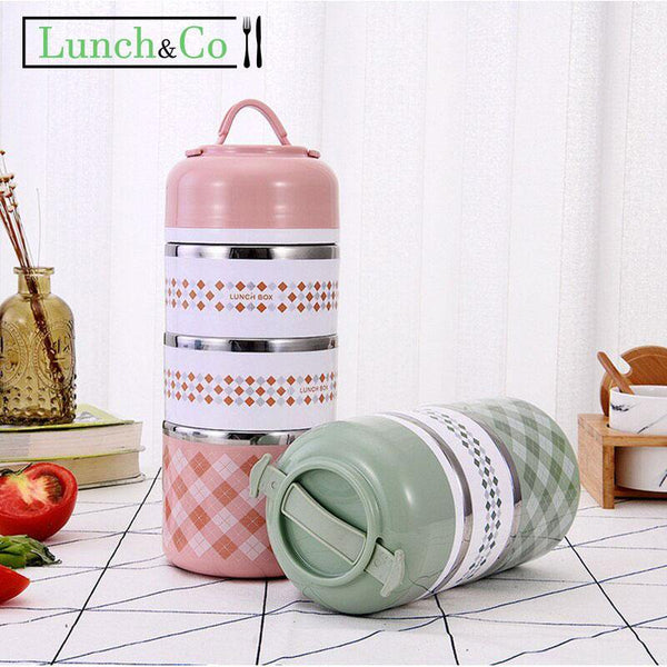 Thermos Alimentaire 630mL - Lunch Box Vert - Vente en Ligne sur Las