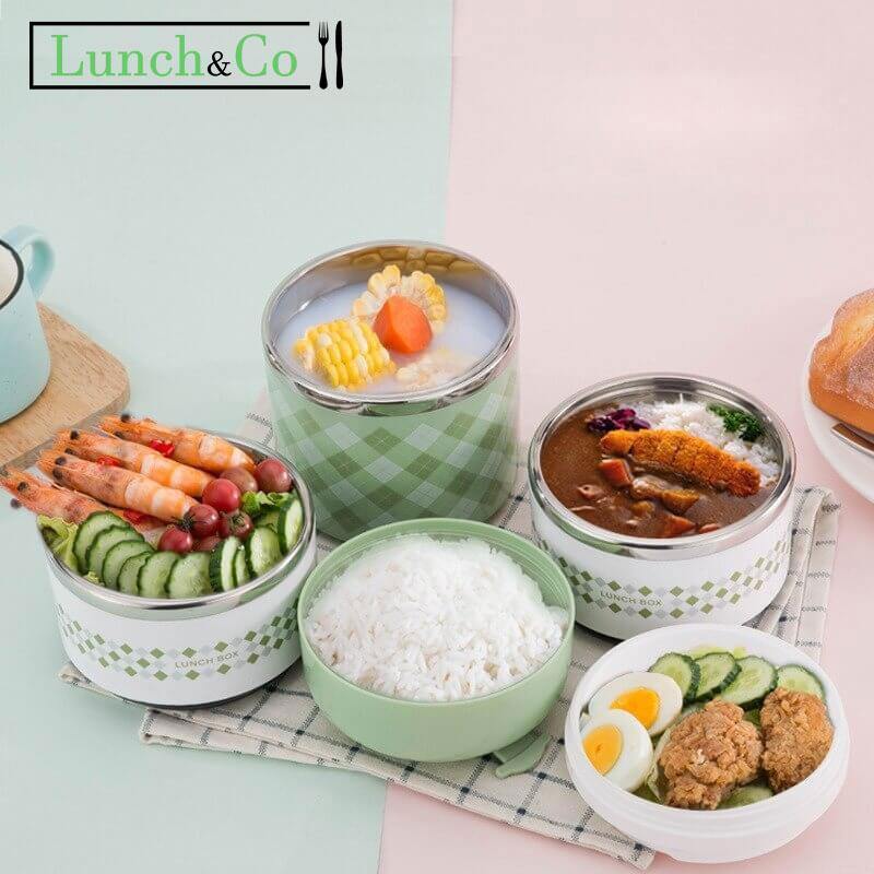 Bento Thermos Vert | Lunch&Co