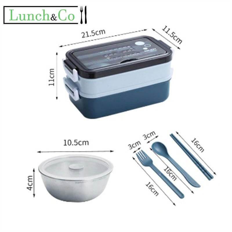 Boîte à Bento Bleue | Lunch&Co