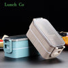 Boite Lunch Box Bleue | Lunch&Co