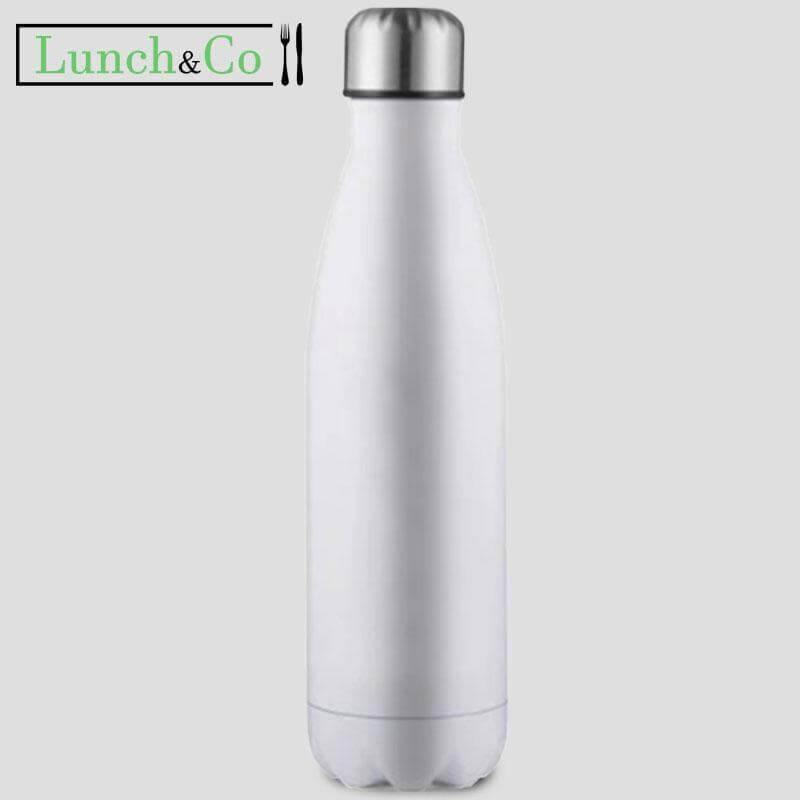 Bouteille Isotherme 1 Litre Blanche | Lunch&Co