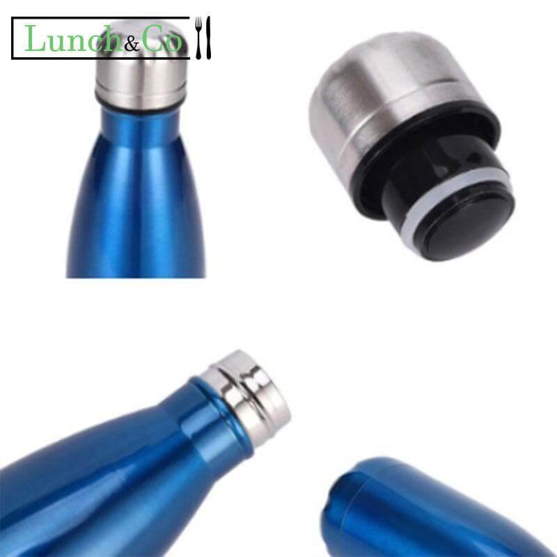 Bouteille Isotherme 350mL Bleue | Lunch&Co