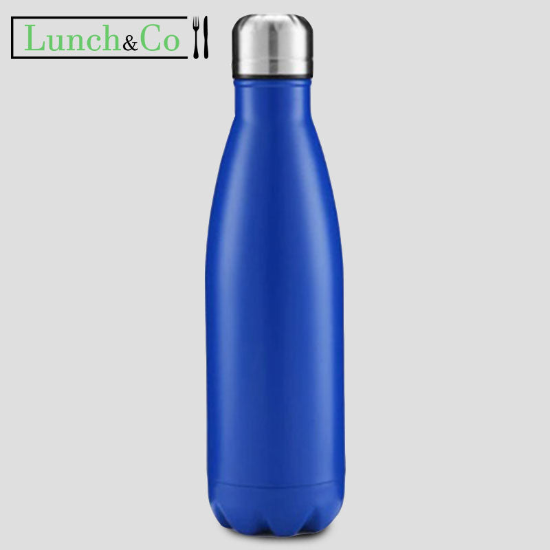 Bouteille Isotherme 500mL Bleu Foncé | Lunch&Co
