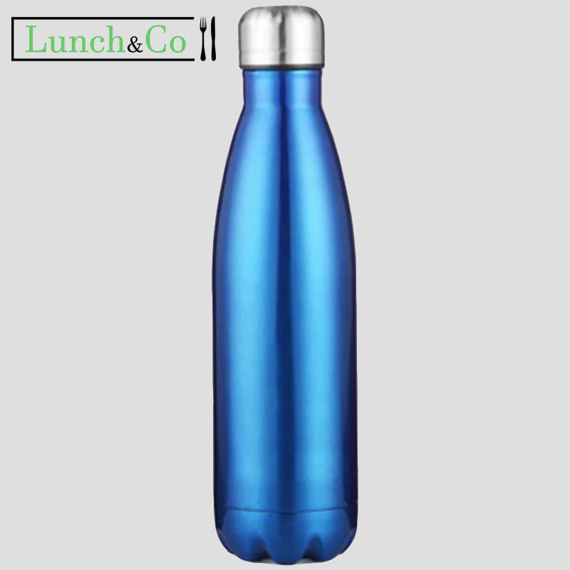 Bouteille Isotherme 500mL Bleue | Lunch&Co