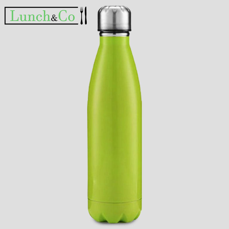 Bouteille Isotherme 500mL Verte | Lunch&Co