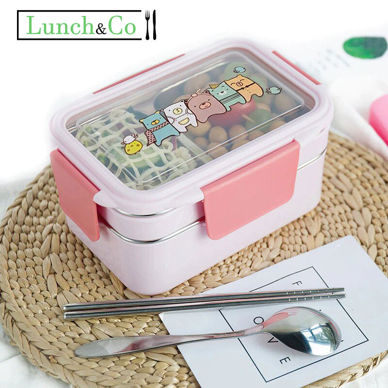 Eco Bento Box Rose | Lunch&Co