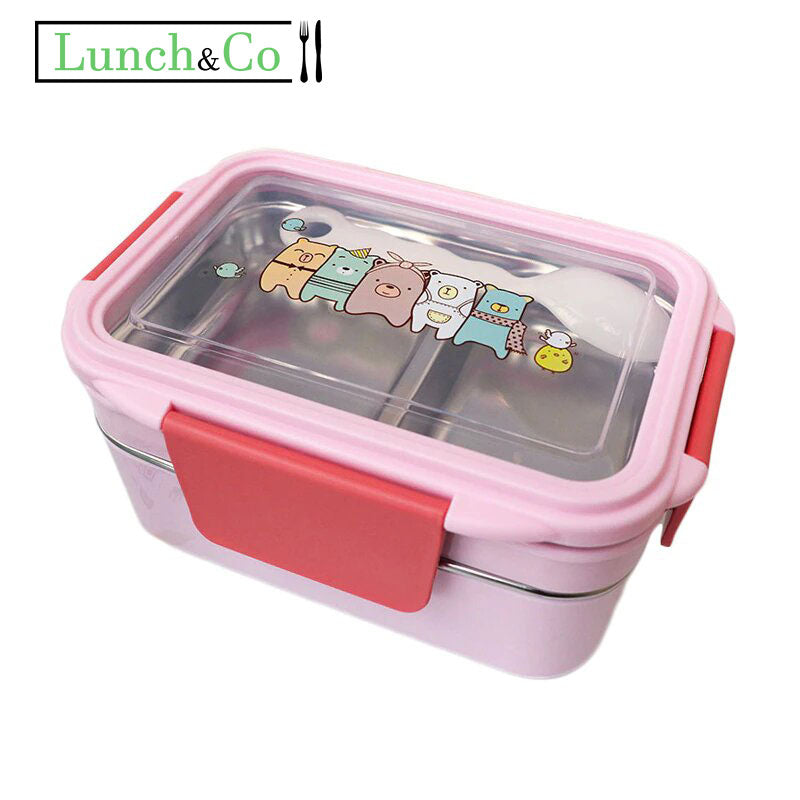 Eco Bento Box Rose | Lunch&Co