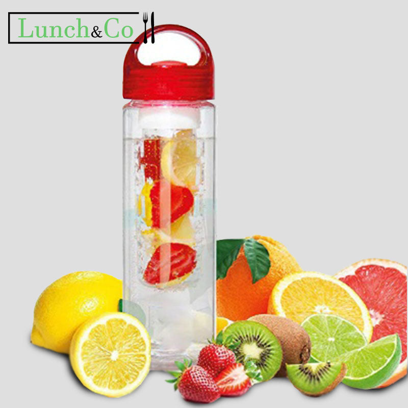 Gourde Infuseur pour Fruits Rouge | Lunch&Co