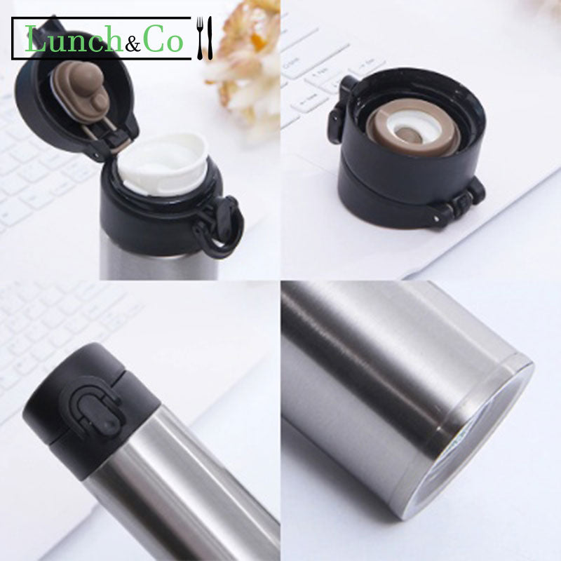 Gourde Inox Isotherme Argent | Lunch&Co