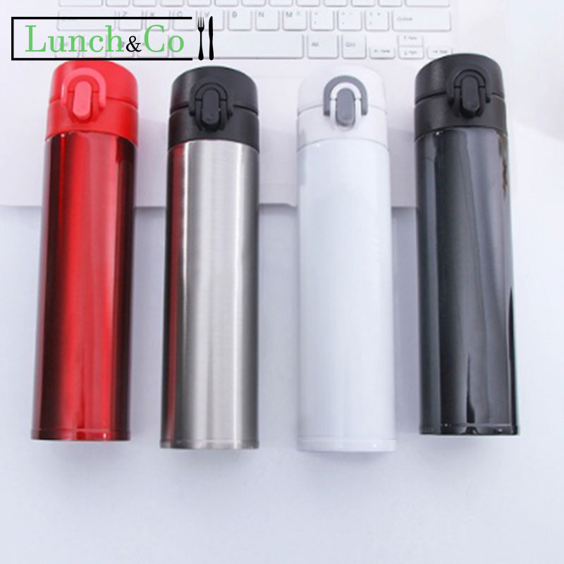 Gourde Inox Isotherme Argent | Lunch&Co