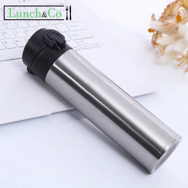 Gourde Inox Isotherme Argent | Lunch&Co