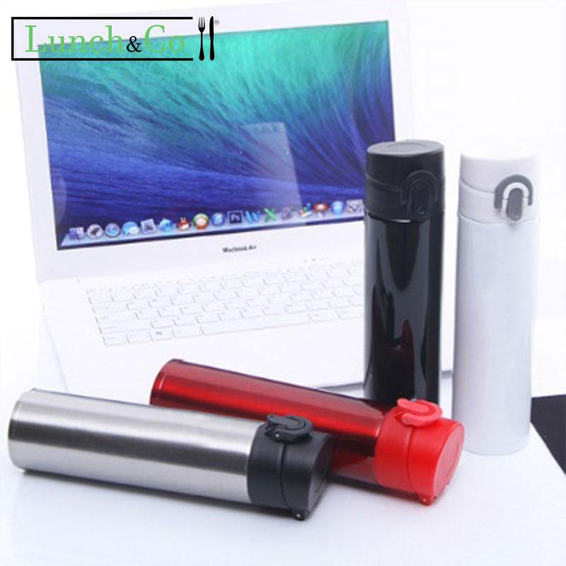 Gourde Inox Isotherme Noire | Lunch&Co