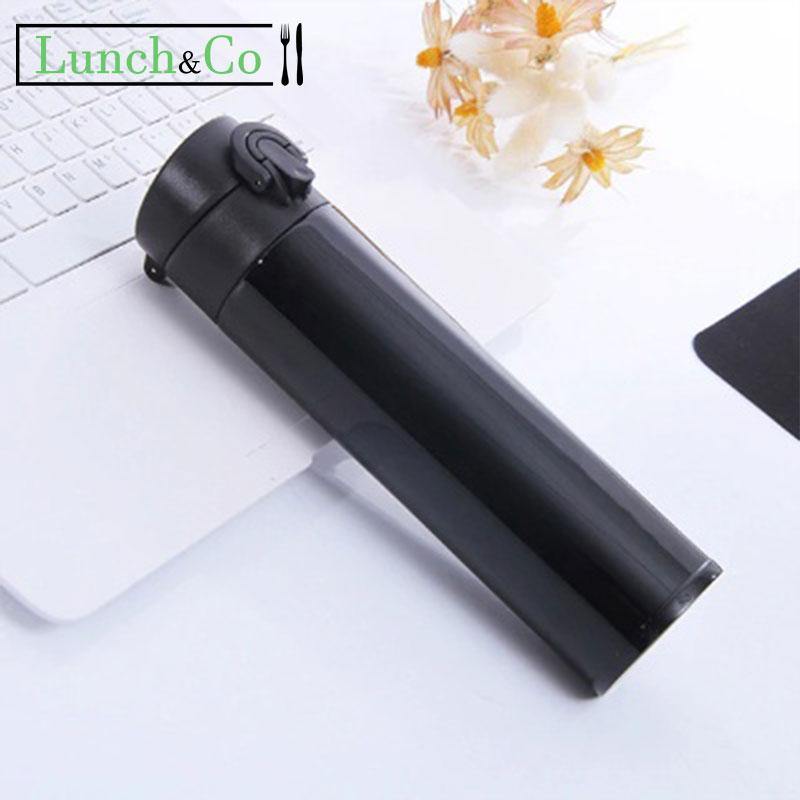 Gourde Inox Isotherme Noire | Lunch&Co